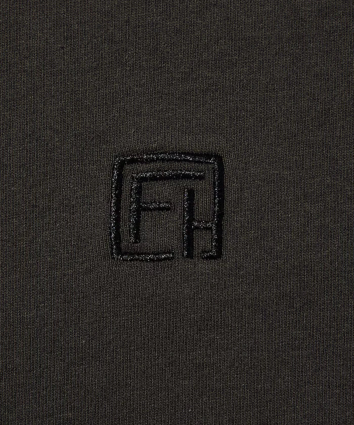 6 oz Front Logo Embroidered Crew Neck T-Shirt / Back Print T-Shirt PRINT ROUND FIRST