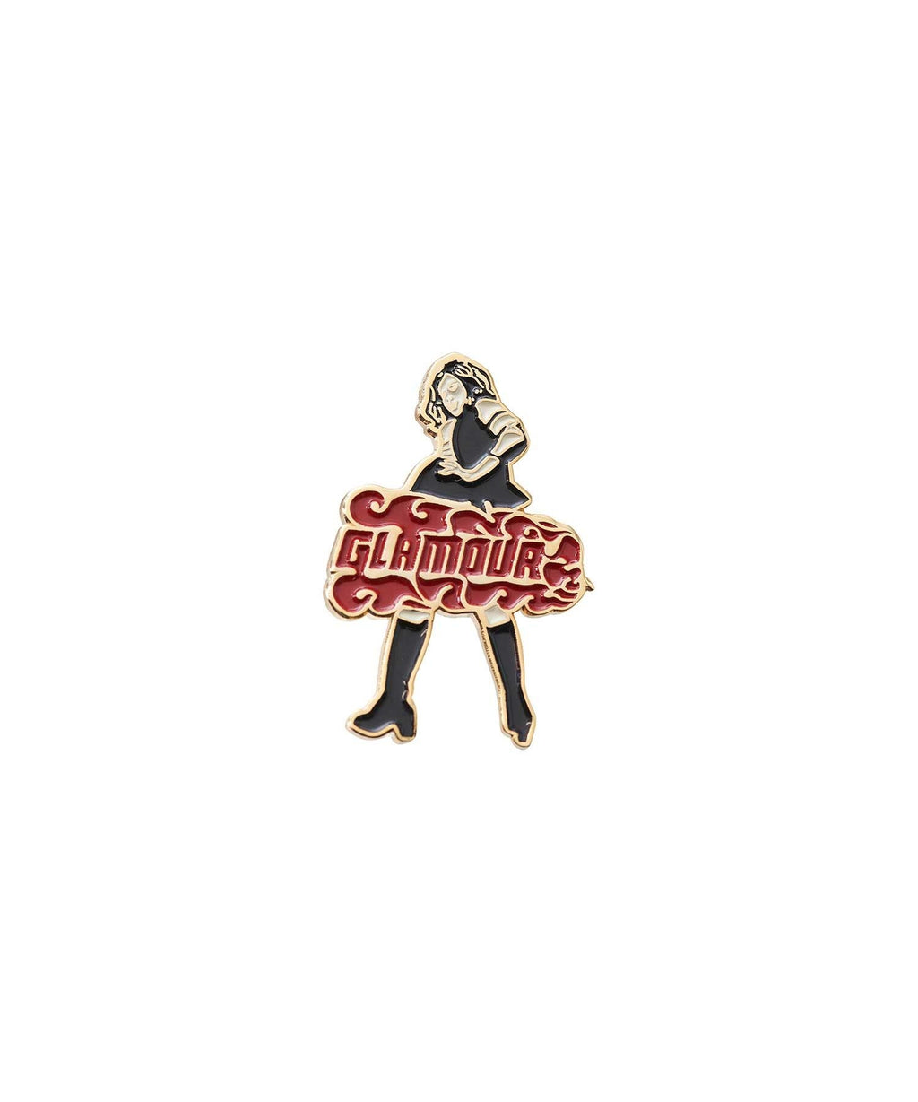 Vixen Girl Pin Badge