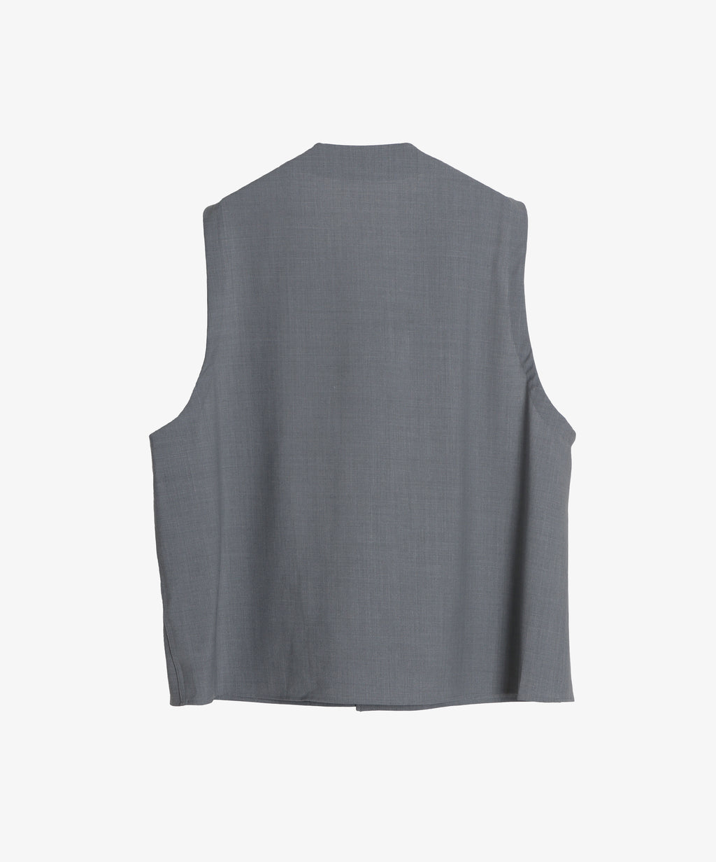 gilet gray