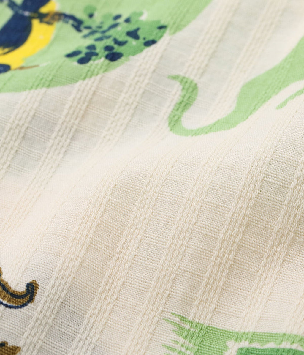 DOBBY COTTON OPEN SHIRT “JAMAICA”