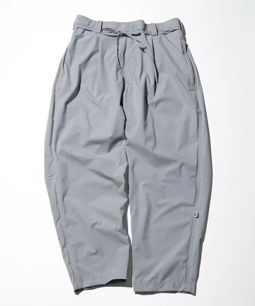 2.5Layer 1 tuck wide tapered shell pants