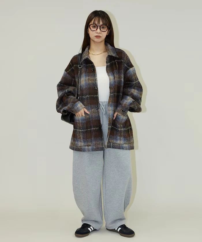 Shaggy Over Check Jacket [Limited Edition]