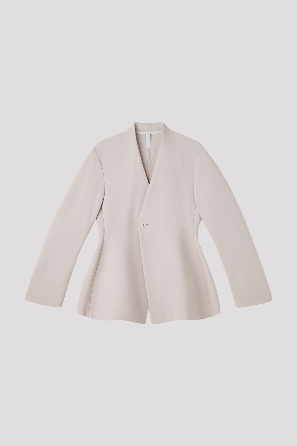 MILAN COLLARLESS FLARE JACKET