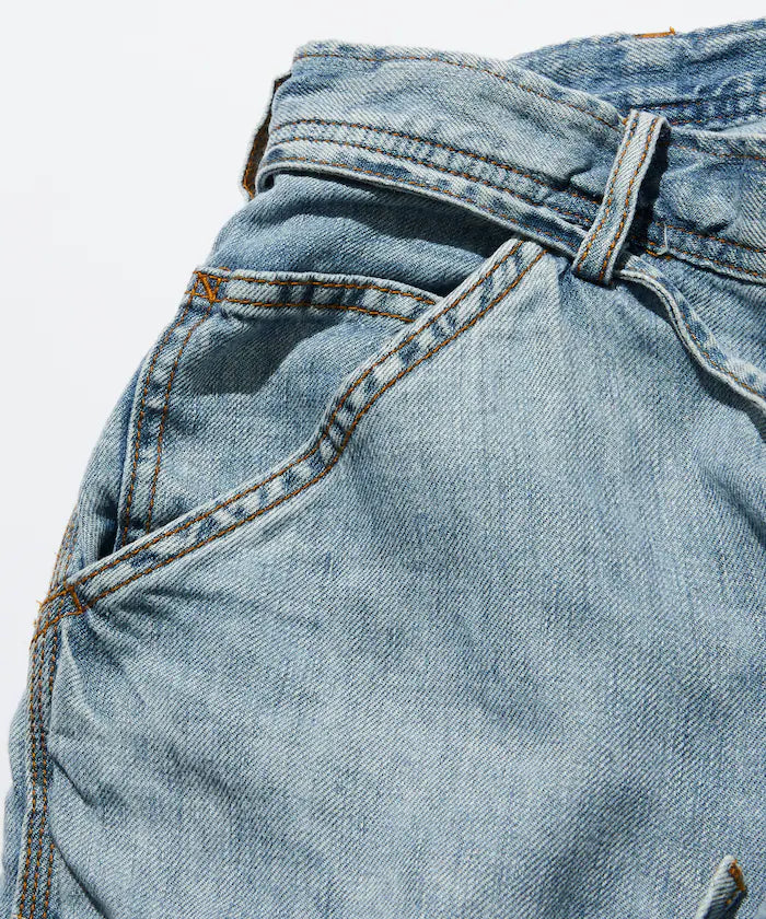 Linen Denim Painter Pant