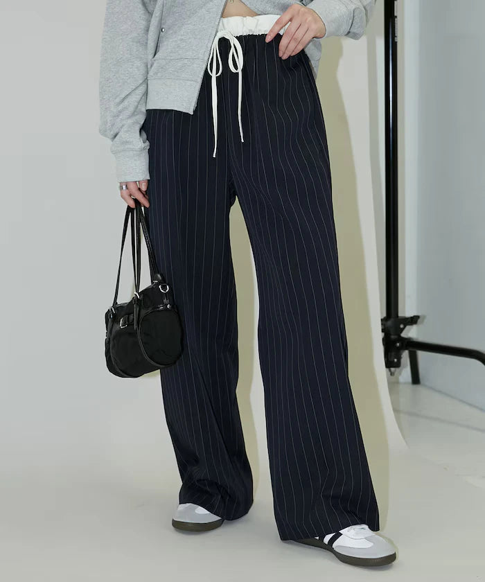 West Shearing Panel Easy Slacks Pants Limited Edition