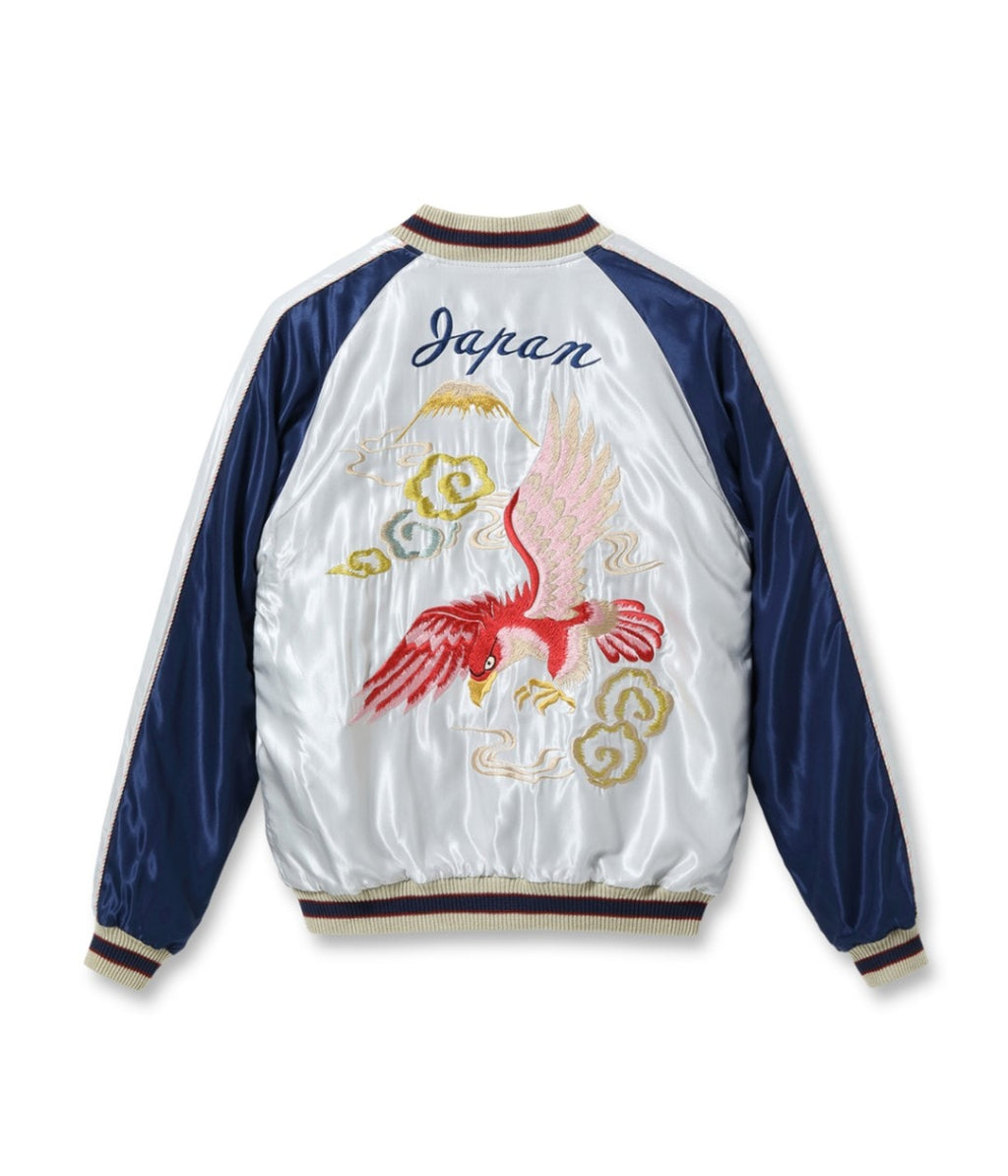 Early 1950s Style Acetate Souvenir Jacket “RED EAGLE” × “TIGER HEAD”