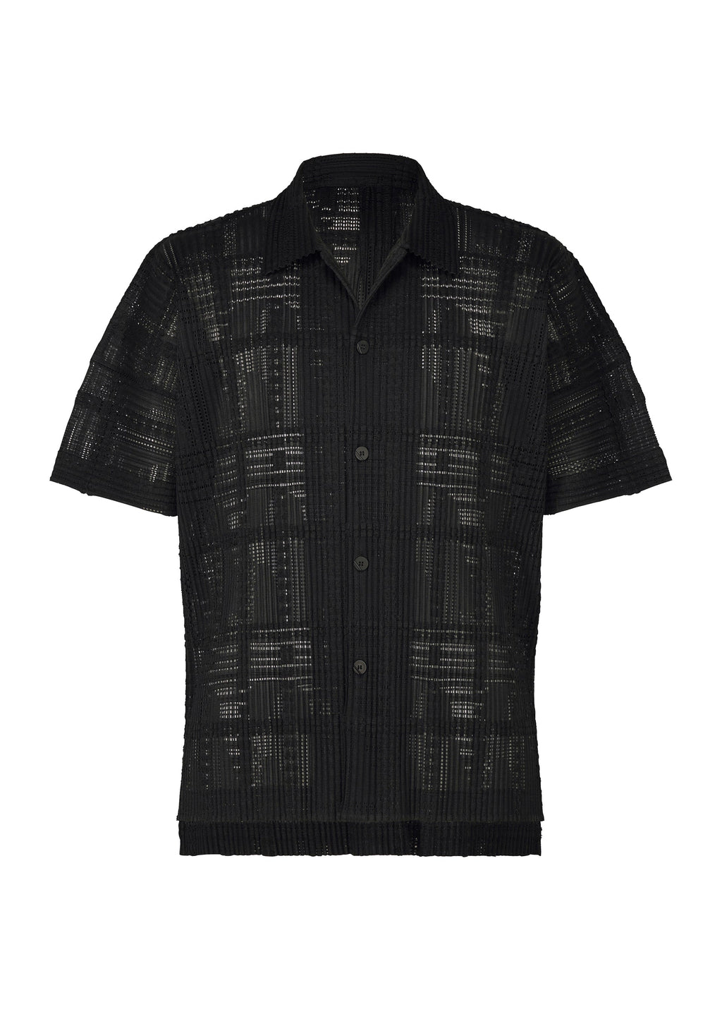Lace Grid Pleats