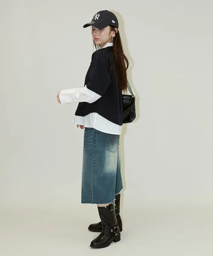 Shirt Layered Polo Top Limited Edition