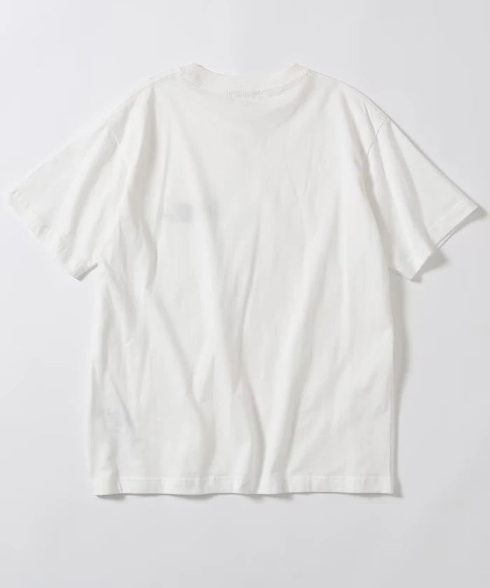 Organic Cotton One Point Animal Embroidery T-Shirt