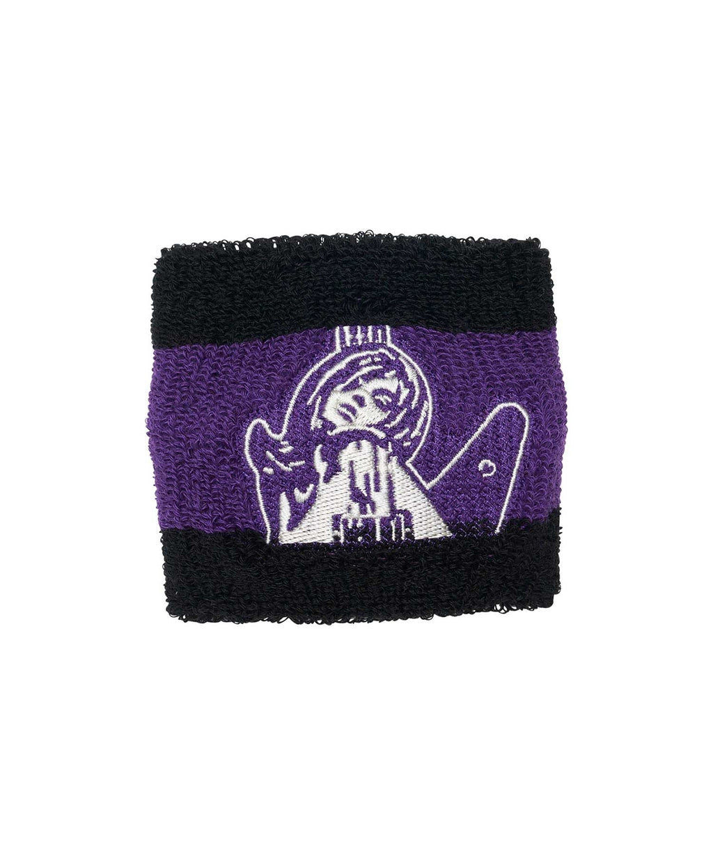 Guitar Girl Embroidered Wristband