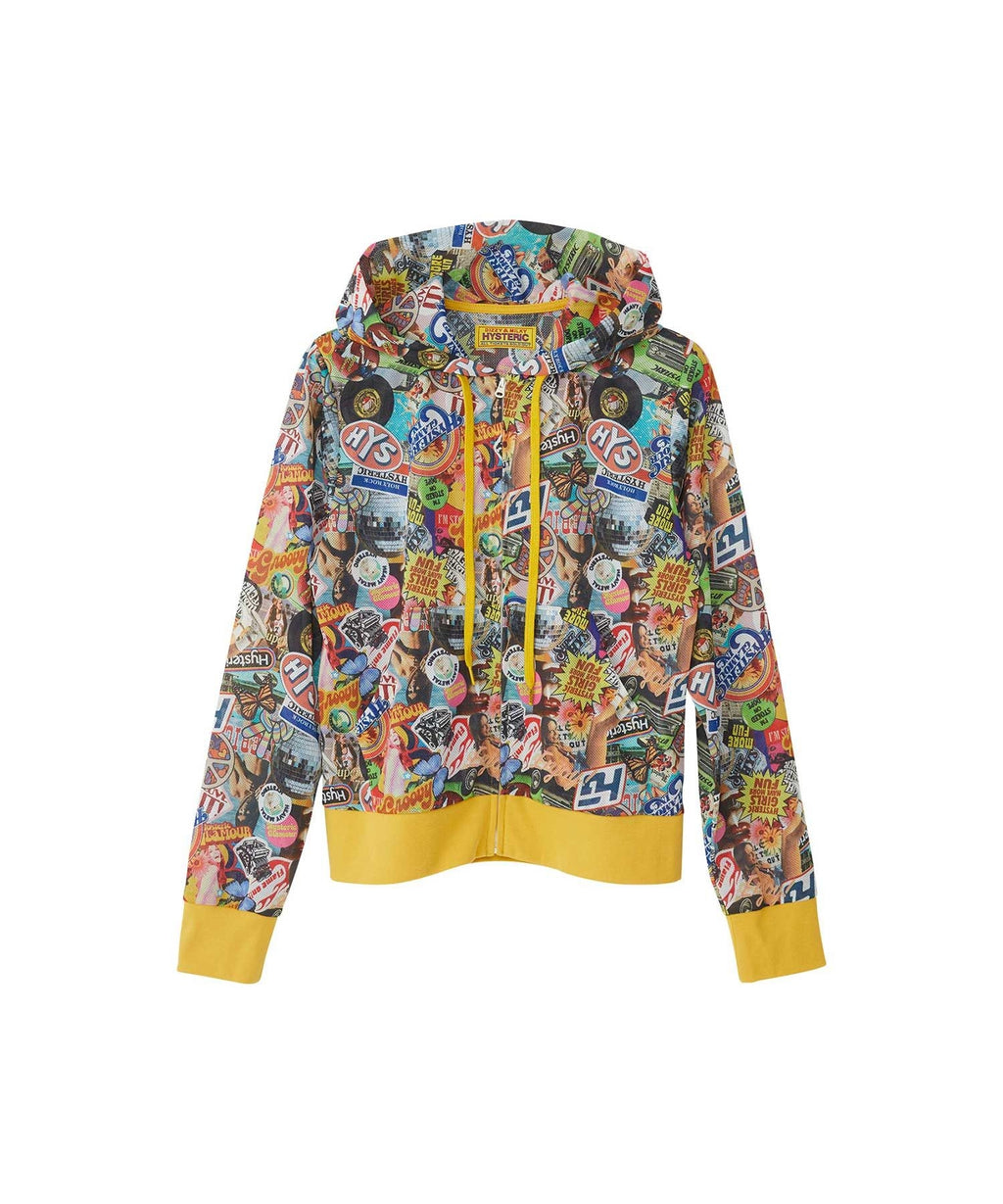HYSTERIC GROOVY Mesh Parker