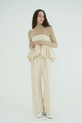PEPLUM LAYERED ALL IN ONE