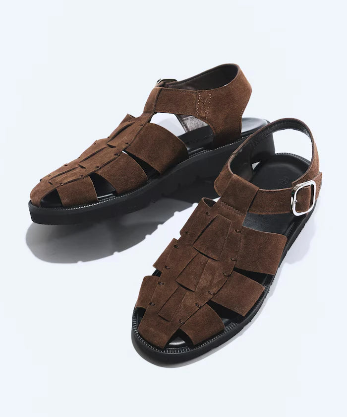 Rain And Shine Leatherette Gurkha Sandals