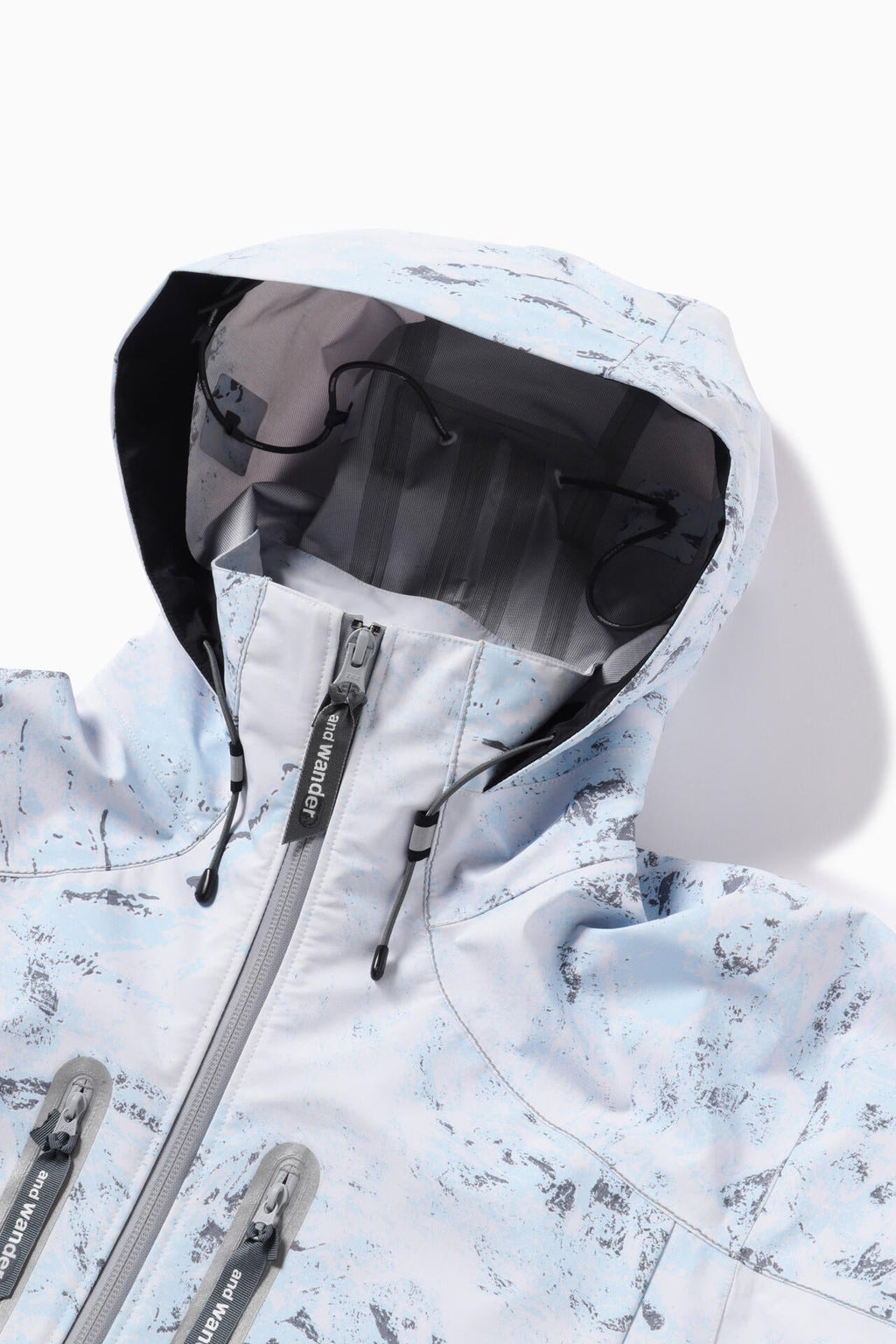 printed PERTEX SHIELD rain jacket