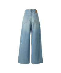 Wide Denim Pants