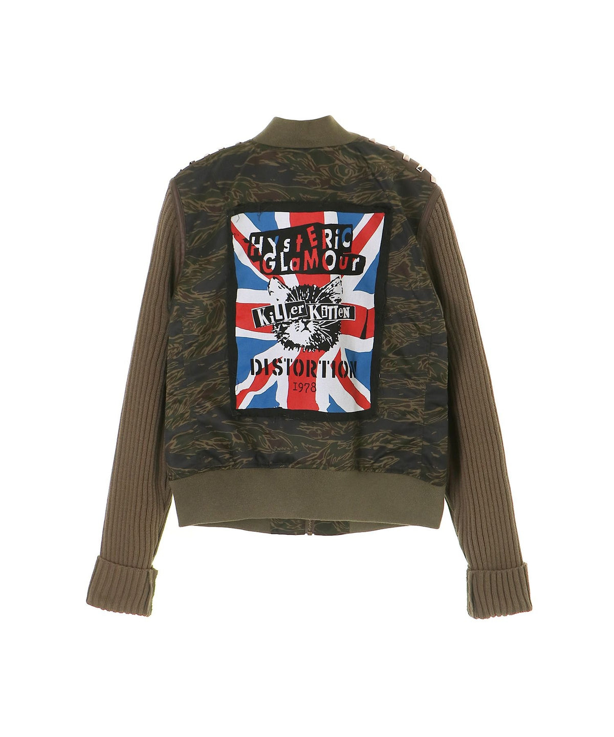 KILLER KITTEN Knit Remake MA-1 Jacket