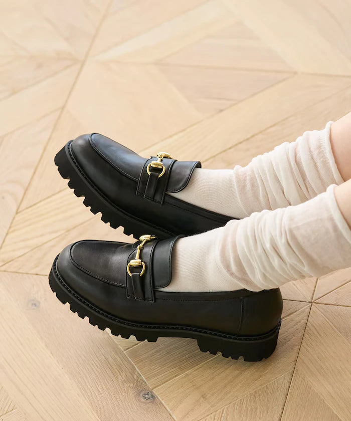 Rainy And Sunny Chunky Loafer/Thick Sole Loafer