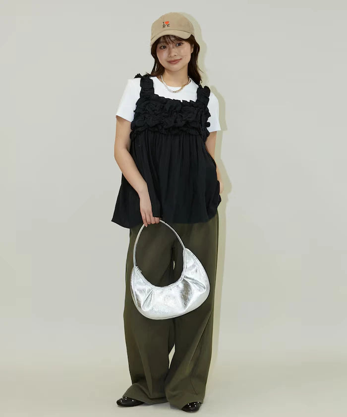 Double Gauze Gathered Camisole Blouse Limited Edition