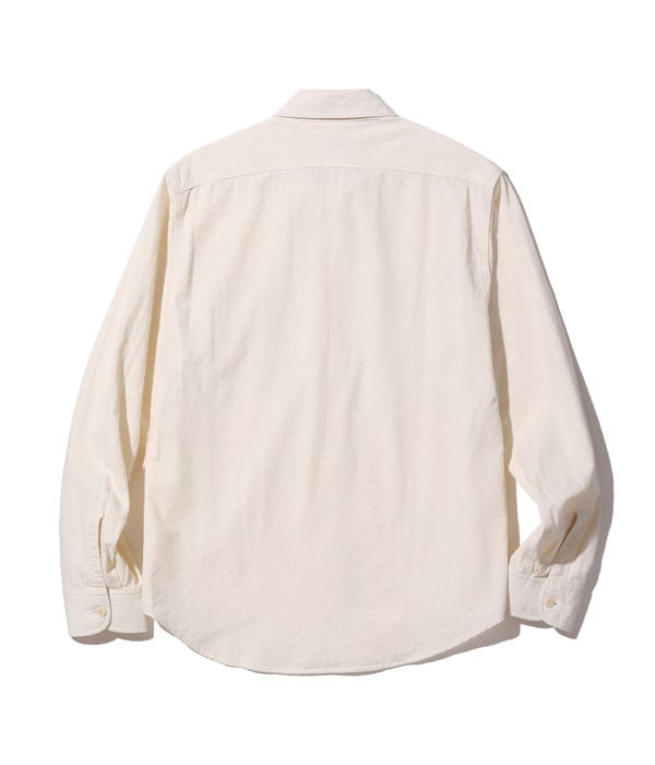 White Chambray Work Shirt (Long Sleeve)