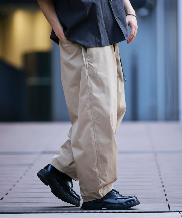 Easy Care Fabric Wide Silhouette Climbing Pants / Quick-Drying / UV Cut 【Limited Edition】