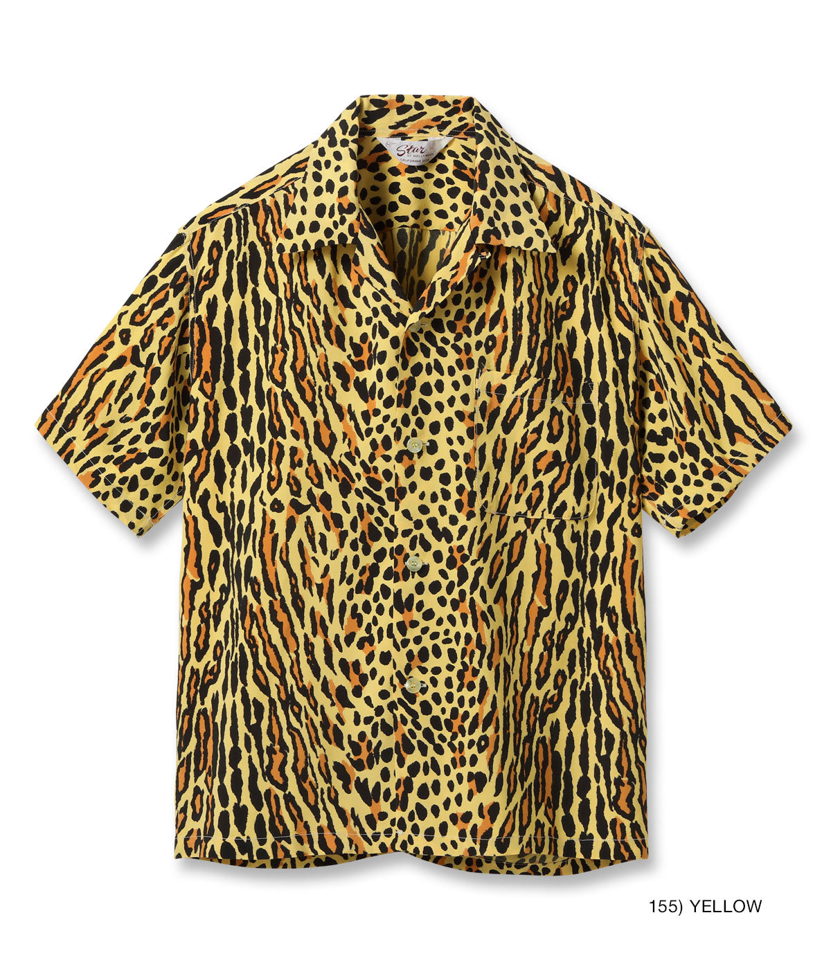 High Density Rayon Open Shirt Ocelot
