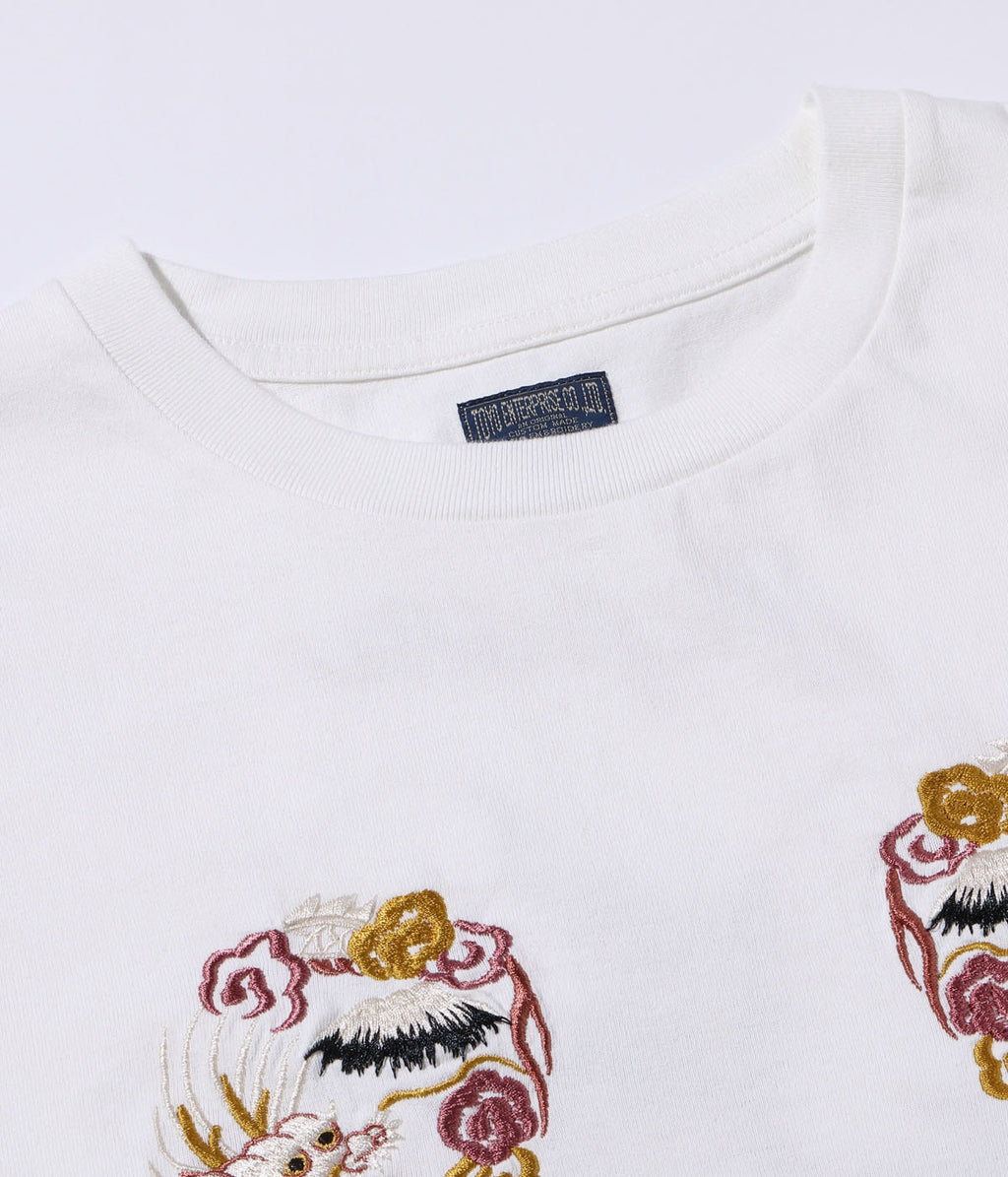 SUKA T-SHIRT EMBROIDERED “RISING DRAGON”