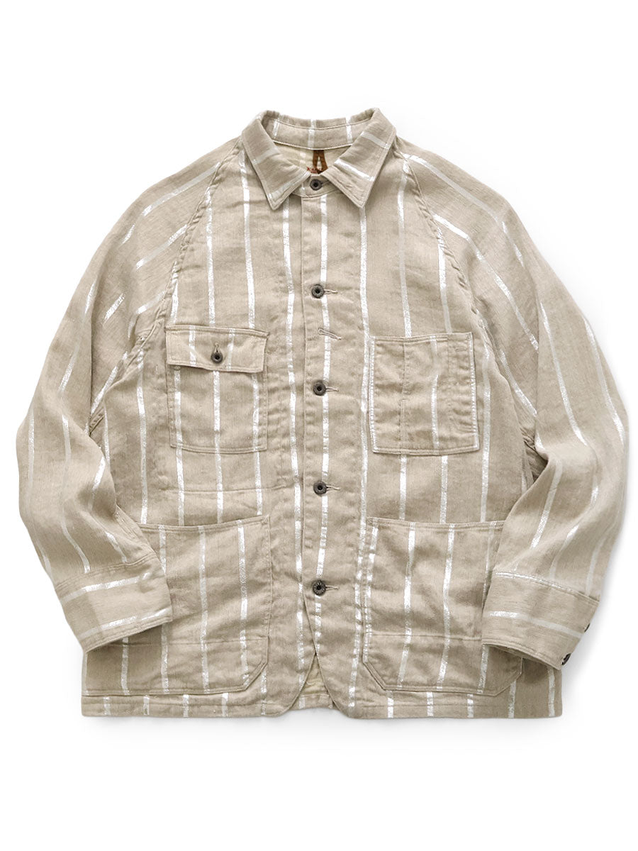 Linen Glitter Filly Stripe CACTUS...