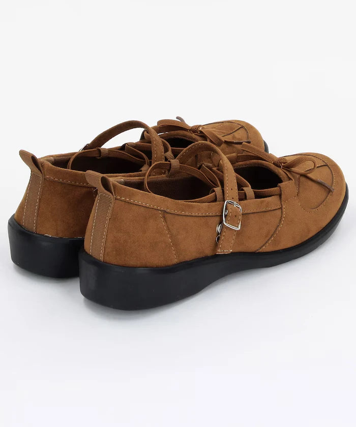 Lace-Up Ballet Shoes
