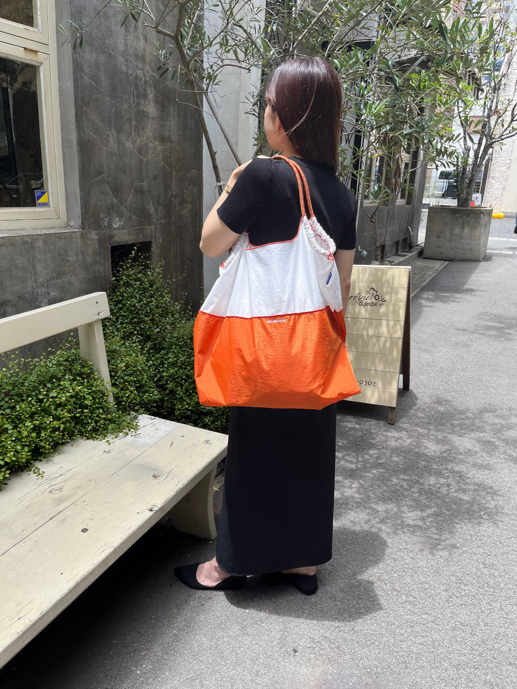 Bicolor Model(L#0407 WHITE/ORANGE-301195