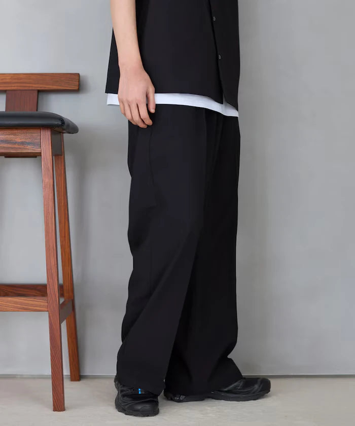 Functional Material Open Collar Short Sleeve Shirt Set 3 Piece Set / Washable / UV Cut / Quick Dry / Cooling Touch