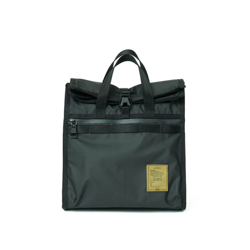 NYLON POLYCARBONATE LUNCH BAG/BLACK