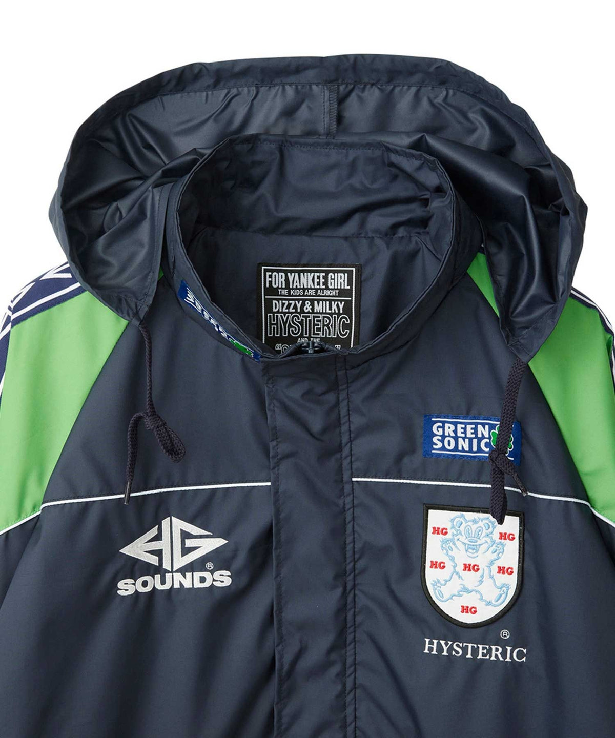 GREEN SONIC Stand Color Jacket