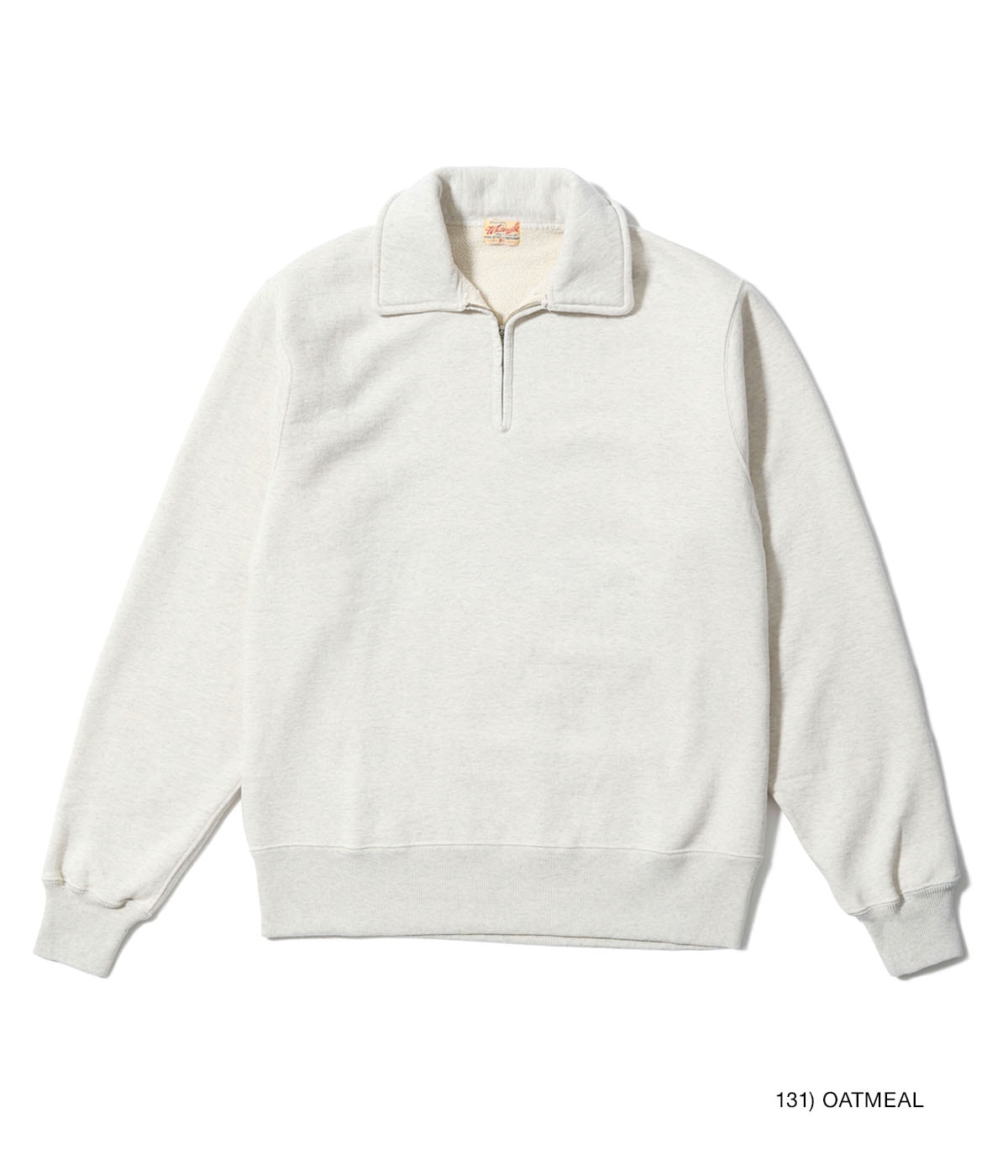 HALF ZIP SWEAT SHIRT