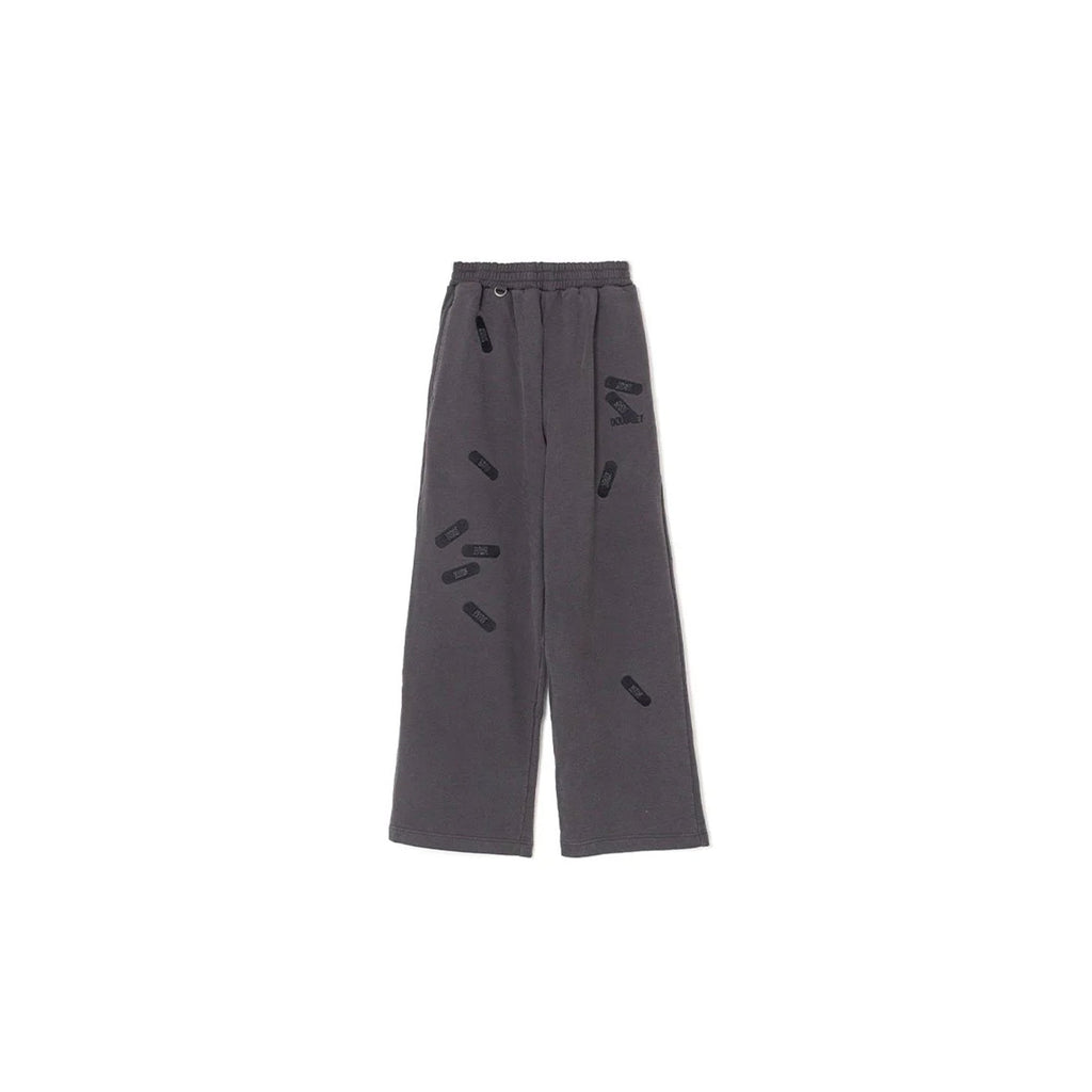 BANDAGE EMBROIDERY SWEAT PANTS