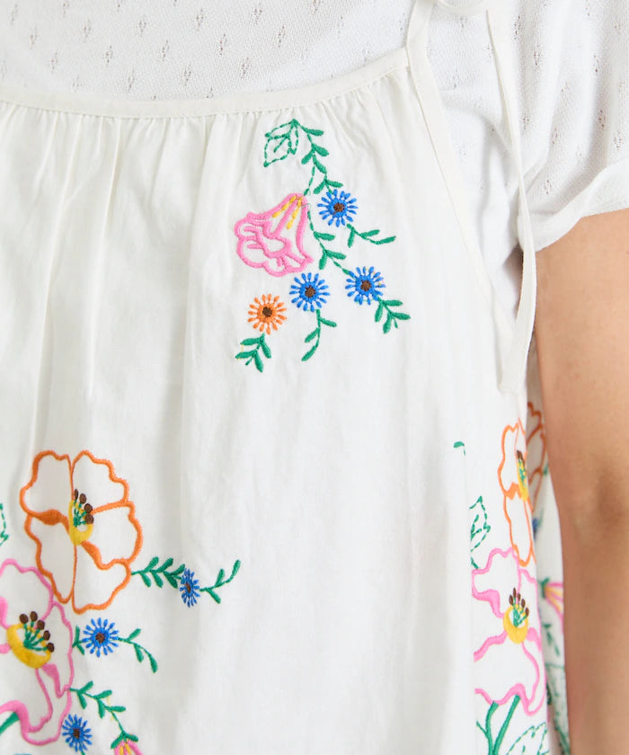 India Shoulder Ribbon Embroidered Remake Style Camisole