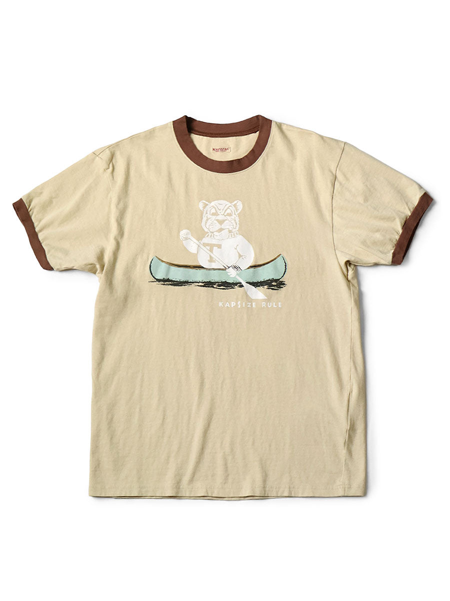 20/- Jersey Ringer T (`T` TIGERpt)
