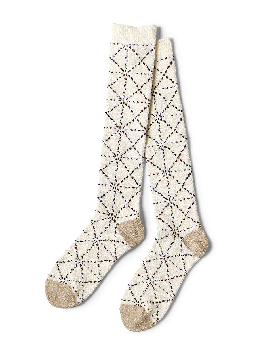 84 Pairs of Mall Yarn Sashiko High Socks