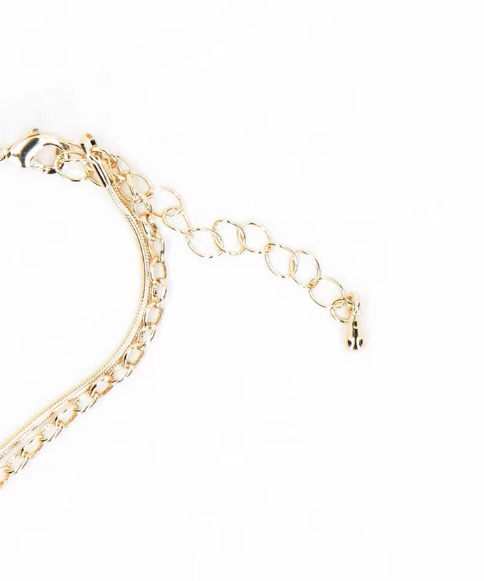 Long Double Chain Necklace