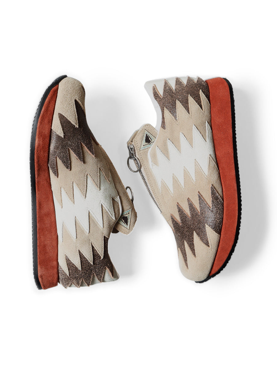 Leather Navajo Pattern Sparrow Sneakers