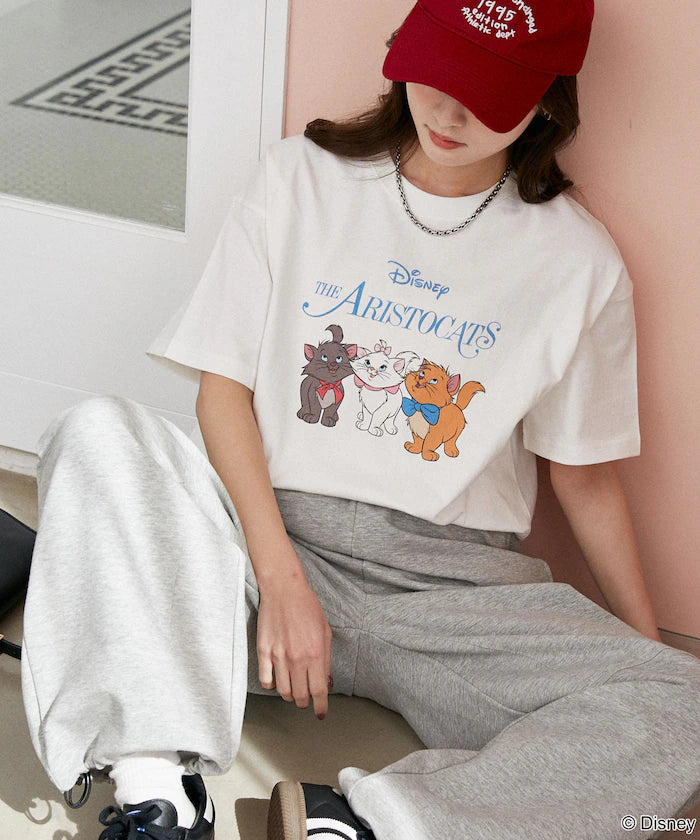 Disney Marie/Disney Marie/Print T-Shirt Limited Edition