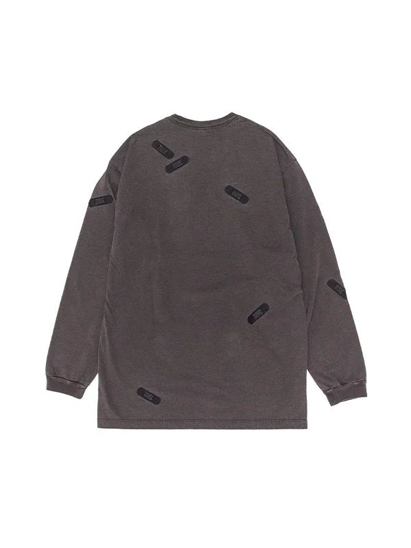 BANDAGE EMBROIDERY L/S T-SHIRT