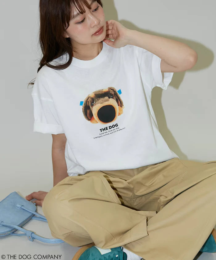THE DOG / Plush Toy Art T-Shirt Limited Edition