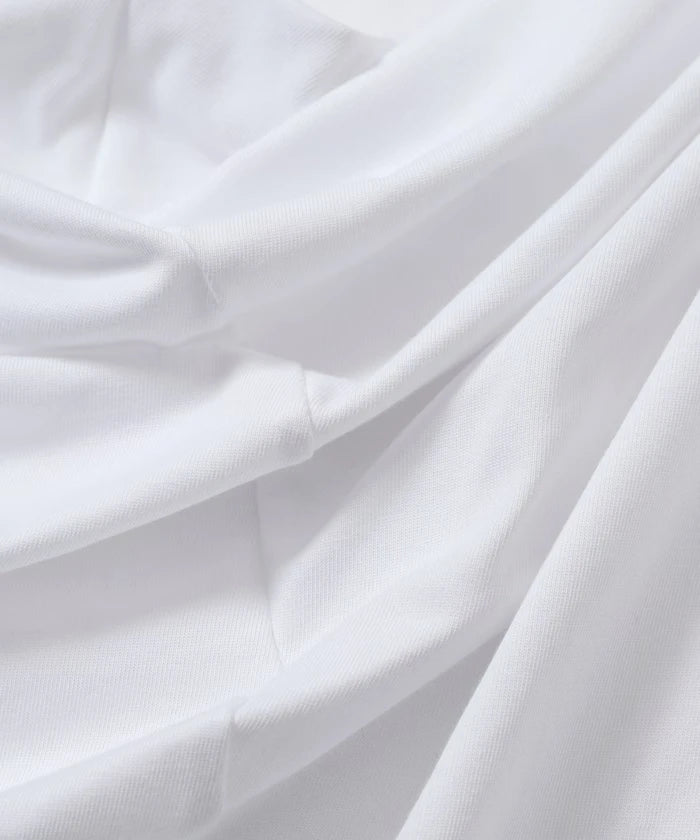 Lace Docking Draped Neck Top 【Limited Edition】