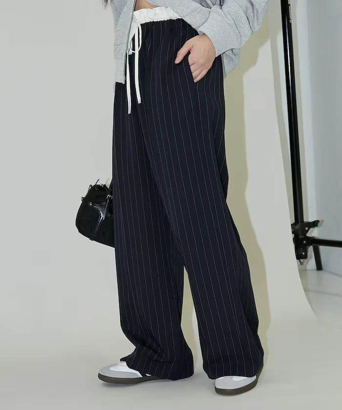 West Shearing Panel Easy Slacks Pants Limited Edition