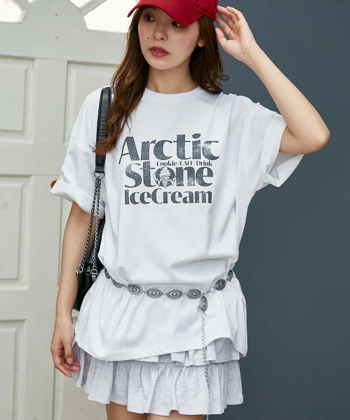 Love Pop Studio Ice Cream Shop Logo T-Shirt Limited Edition