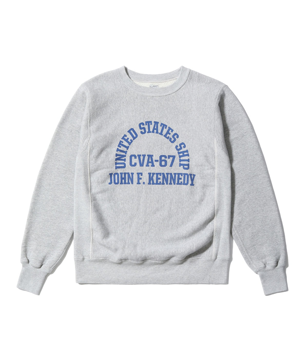 HORIZONTAL KNITTING SWEAT SHIRT ���CVA-67 J.F. KENNEDY���