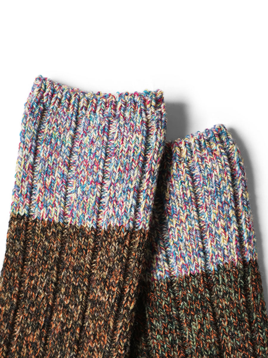 56 Pairs Wool Van Gogh Marled Socks