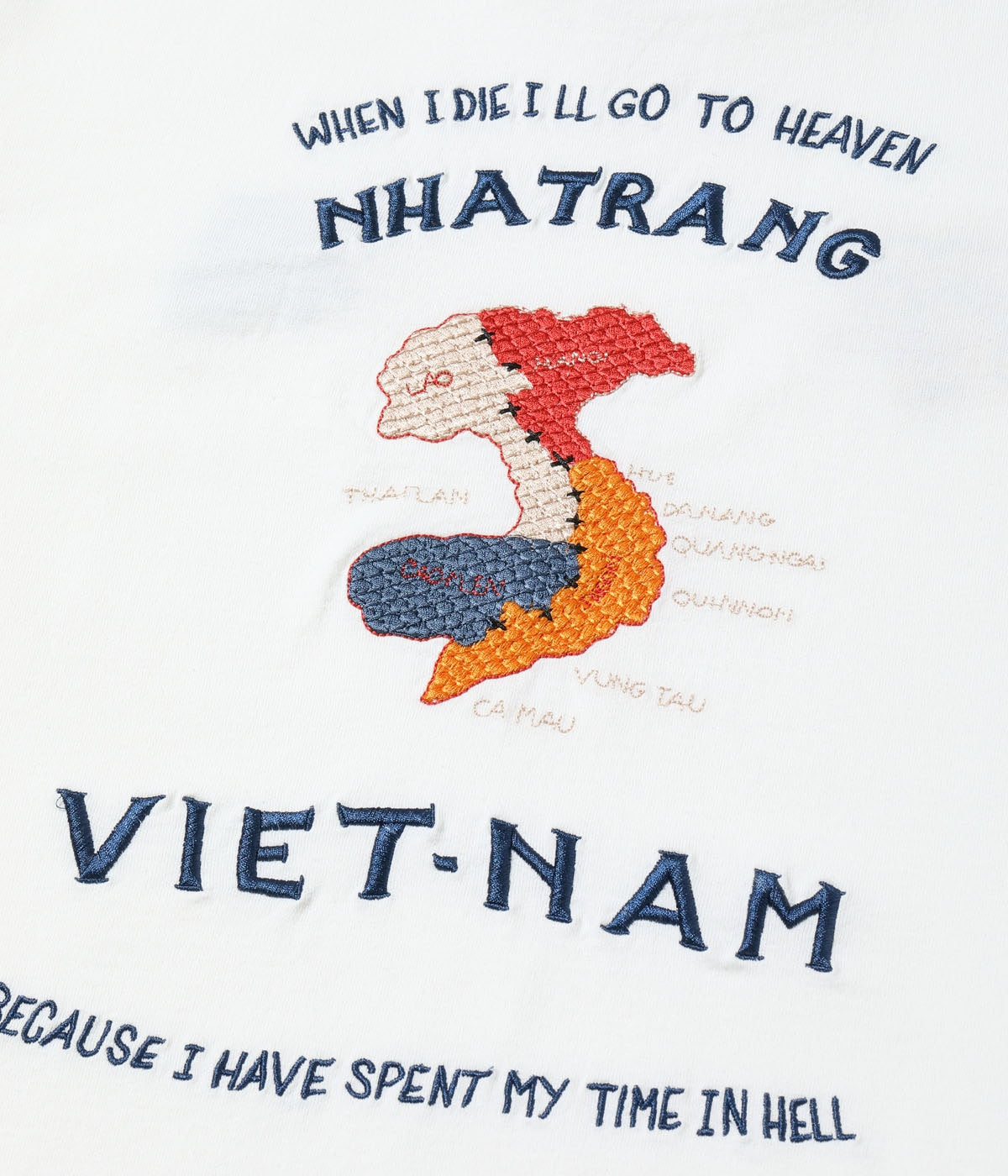 Suka T-Shirt Embroidered “Viet-Nam”