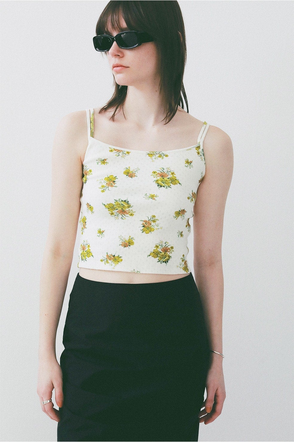 MANY WAY FLOWER CAMI TOPS
