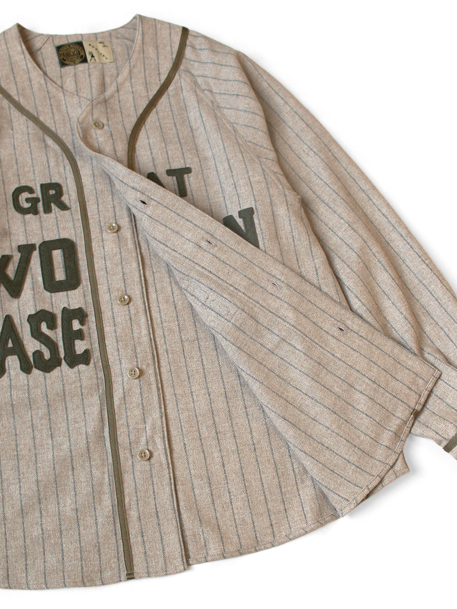 Wool Stripe (Thick) GREAT WOMEN Baseball Lo...